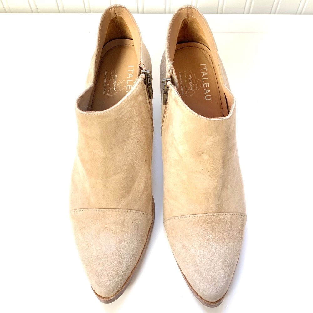 NEW Italeau Marisa Waterproof Cap Toe Bootie - Picture 4 of 8